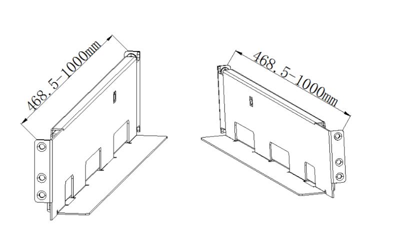 R Series UPS Rack Slide  4-post